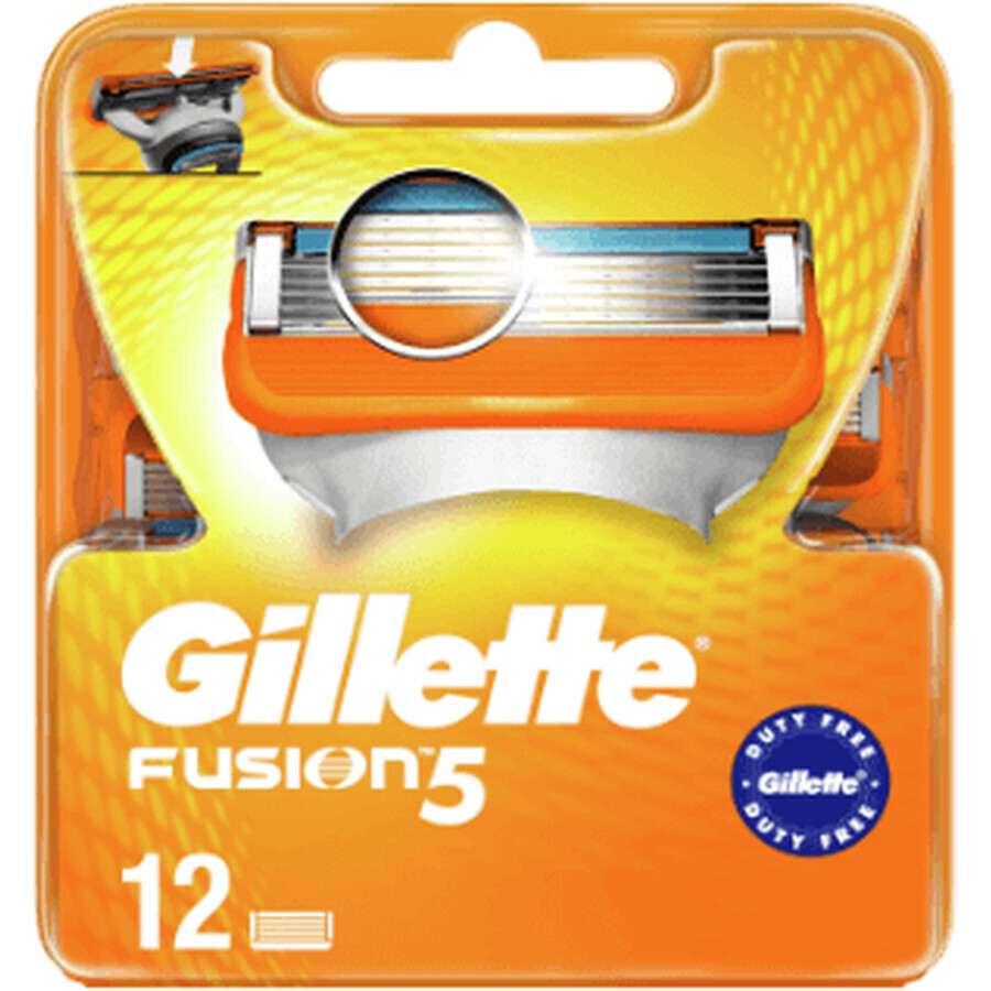 Cabezales de recambio Gillette Fusion 12 unidades