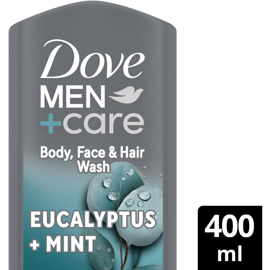 Dove Men+Care Gel doccia alla menta e all'eucalipto 400 ml