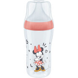 Nuk Perfect Match Disneyfles met temperatuurregeling, rood 260 ml