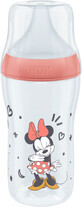 Nuk Perfect Match Sticlă Disney cu control al temperaturii, roșu 260 ml