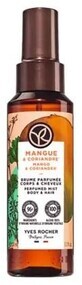 Yves Rocher Spray parfumat pentru corp și păr Mango și coriandru 100 ml