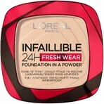 L'Oréal Paris Infaillible 24H Fresh Wear pudră de machiaj 020 Ivory 9 g