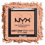 NYX Professional Makeup Can't Stop Won't Stop Pudră matifiantă - 13 Bright Peach 6 g