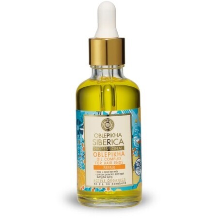 Natura Siberica Complejo de Aceite de Espino Amarillo para Puntas de Cabello 50ml