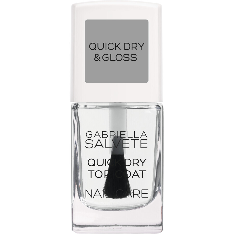 Gabriella Salvete Nail Care Top Coat cu uscare rapidă 11 ml