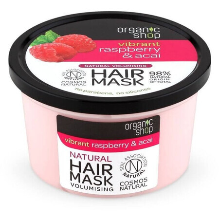 Natura Siberica Organic Shop - Raspberry & Acai - Hair Mask 250 ml