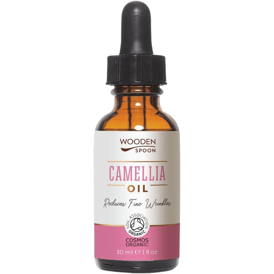 Lingură de lemn Camellia Oil 30 ml