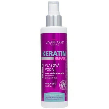 Vivapharm Keratin hair restoration lotion for women 200 ml