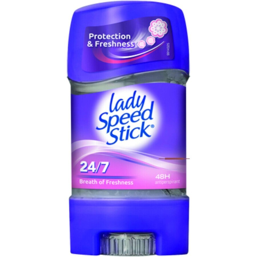 Lady Speed Stick Gel Antiperspirant Respirație de prospețime 65 g