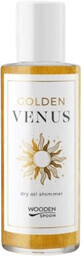 Lingură de lemn Glitter Dry Oil Golden Venus 100 ml