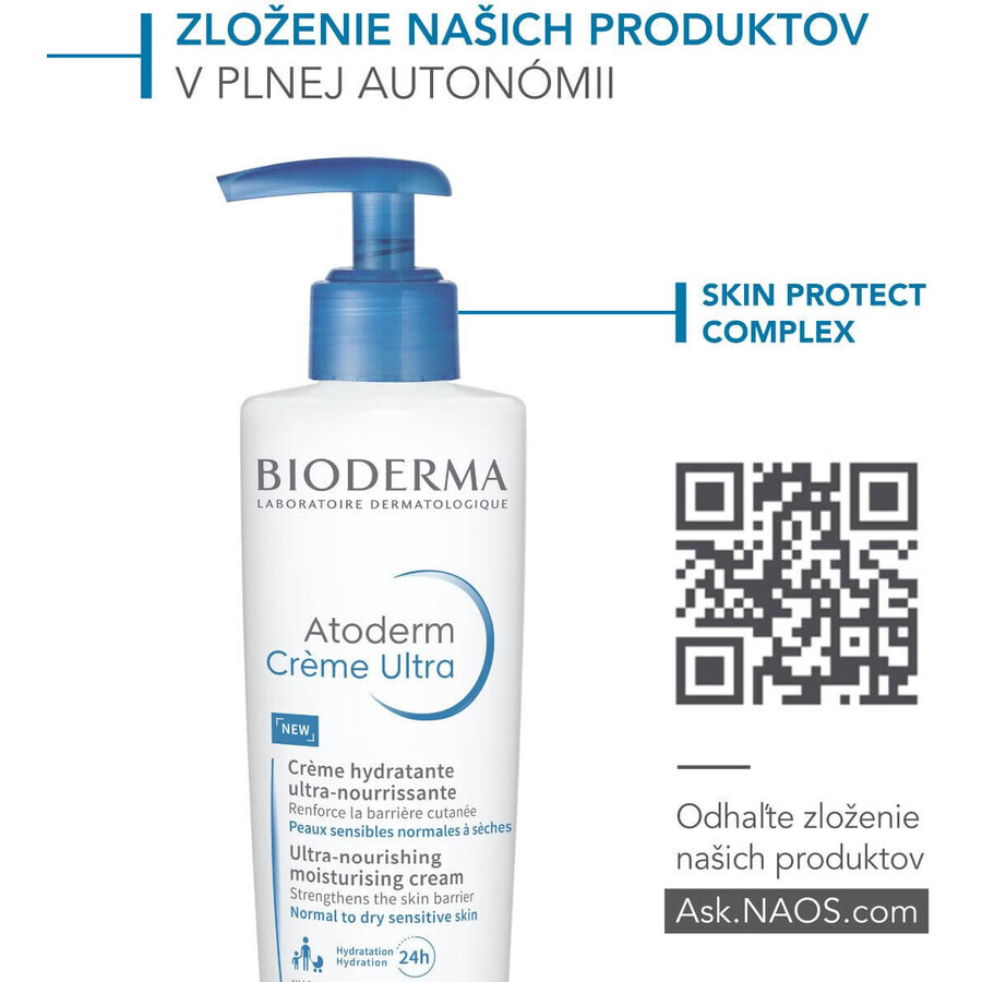 Bioderma Atoderm Ultra Cream 200 ml