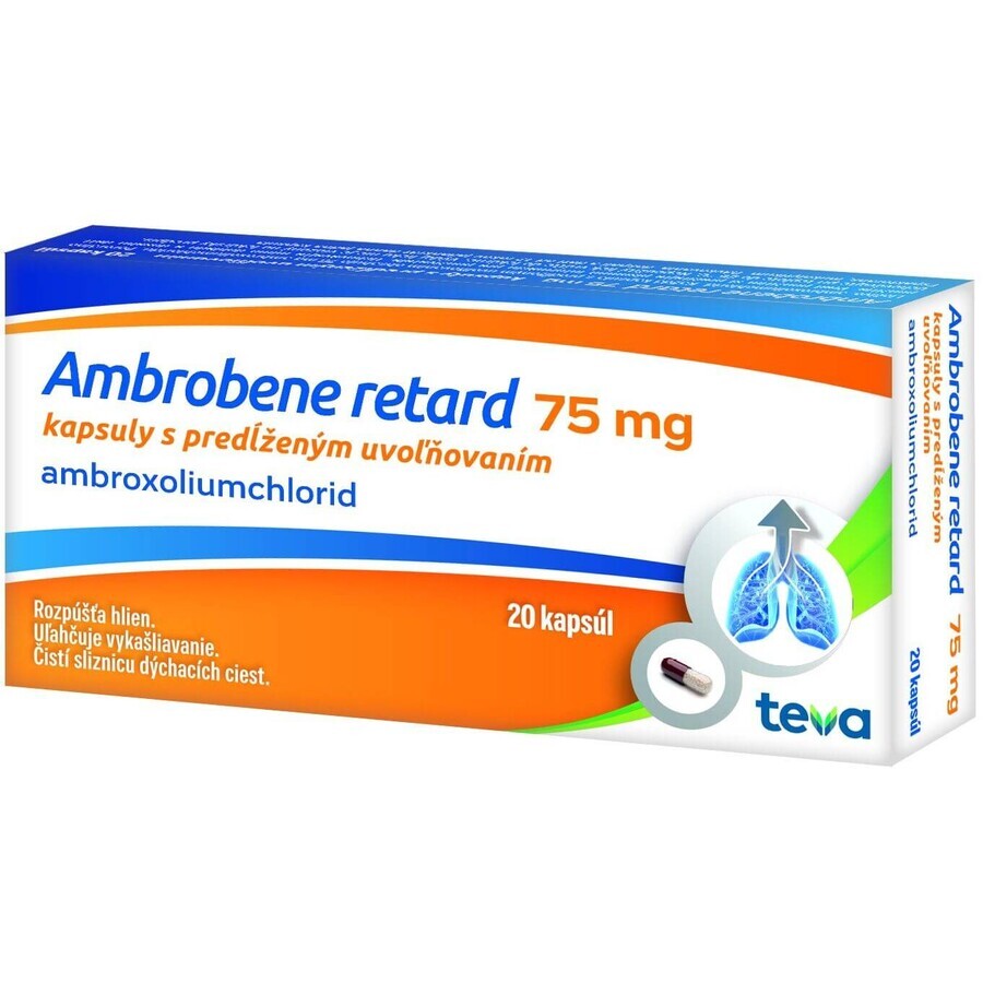 Ambrobene RETARD 75 mg cps plg 20 capsule