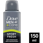 Spray antiperspirant Dove Men+Care Advanced Sport Fresh 150 ml