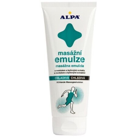 Alpa Emulsión de masaje refrescante con mentol 210 ml