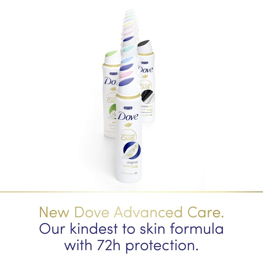 Spray antiperspirant Dove Advanced care Invisible care 150 ml