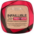 L'Oréal Paris Infaillible 24H Fresh Wear pudră de machiaj 120 Vanilla 9 g