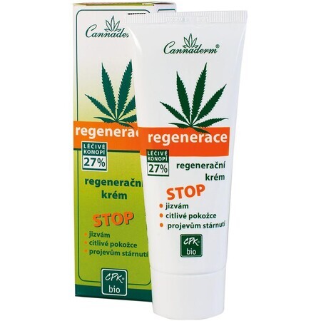 Cannaderm Cremă regenerantă hrănitoare 75 g