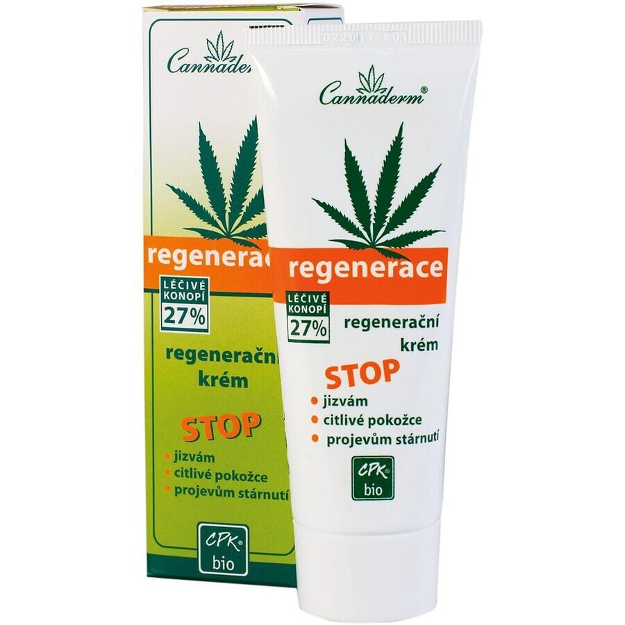 Cannaderm Cremă regenerantă hrănitoare 75 g