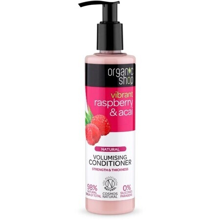 Natura Siberica Organic Shop - Acondicionador de Frambuesa y Acai 280 ml