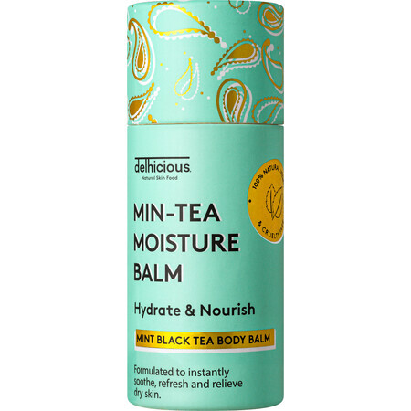 Delhicious Migh -Tea Moisture Body Balm - Mentă îngrijire corporală 70 g