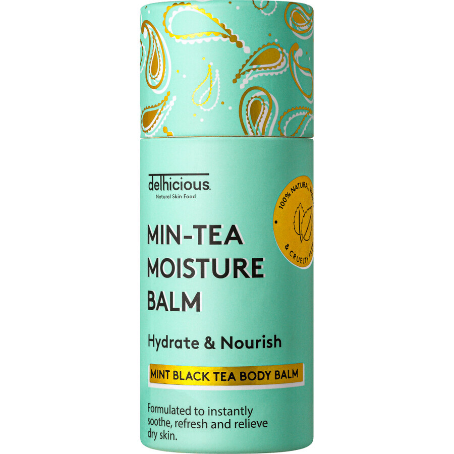 Delhicious Migh -Tea Moisture Body Balm - Mentă îngrijire corporală 70 g