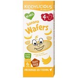 Kiddylicious banana wafers mini 4 x 4 g