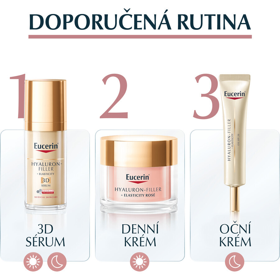 Eucerin Hyaluron-Filler + Rosé Elasticity Day Cream SPF30 50 ml