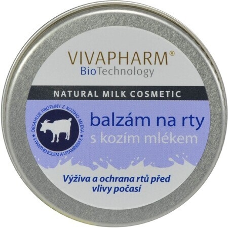 Vivapharm Balsam de buze cu lapte de capră 25 g