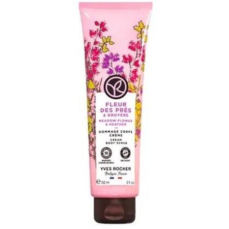 Yves Rocher Cream Body Scrub Flori de pajiște și urzică 150 ml