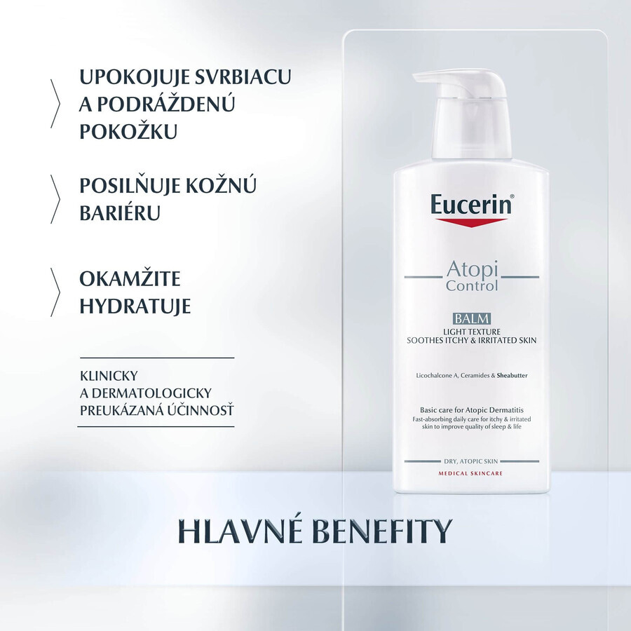 Eucerin AtopiControl Light loțiune de corp pentru piele uscată 400 ml