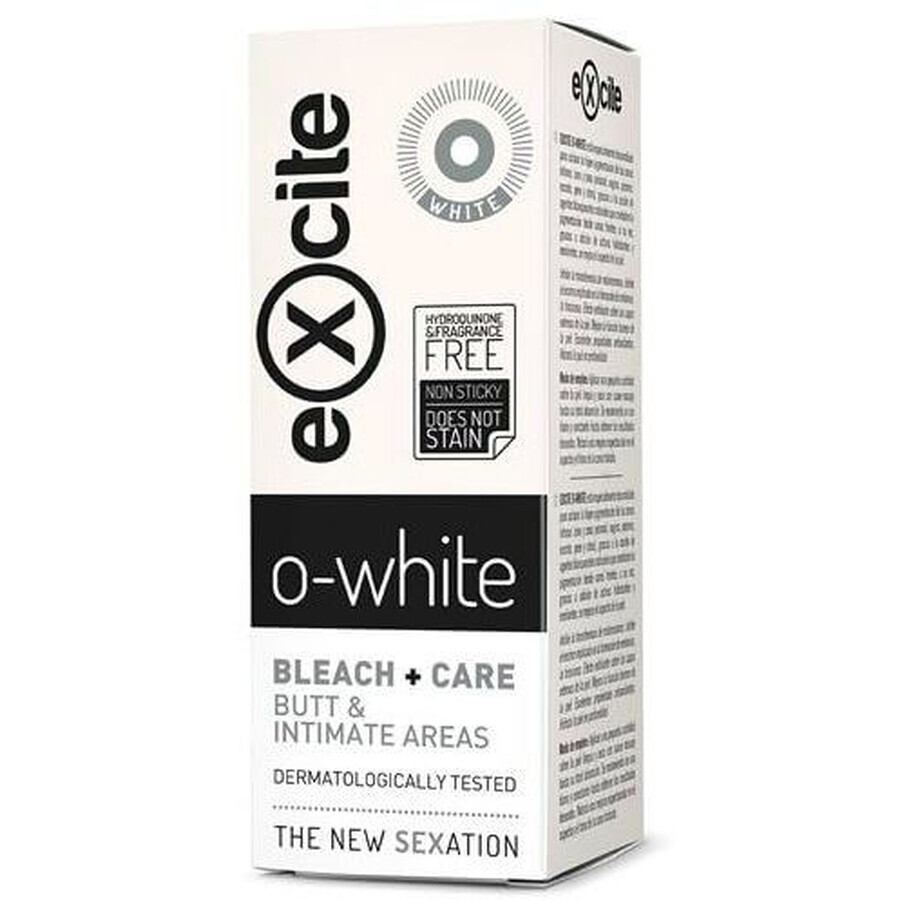 Diet Esthetic Cremă de albire pentru zonele intime Excite O-white bleach + îngrijire 50 ml