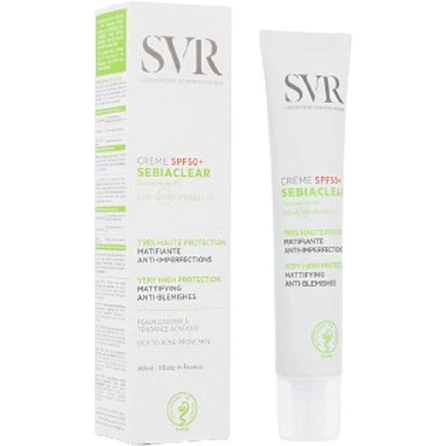 SVR Sebiaclear Crema SPF 50+ 40 ml