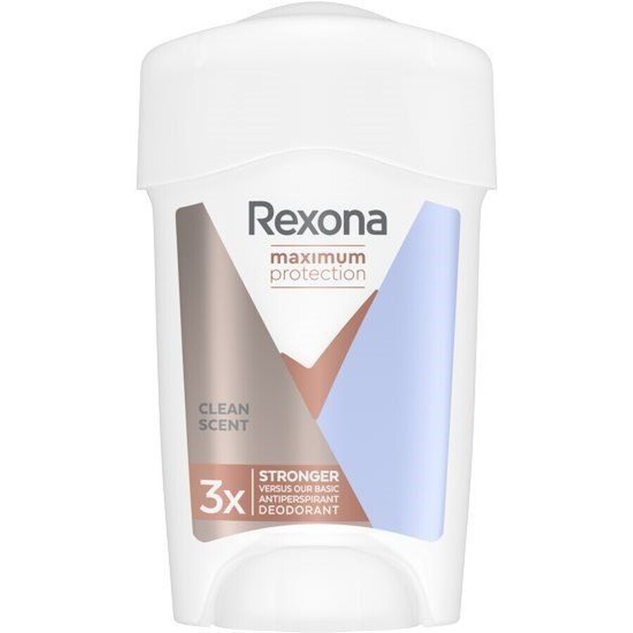 Rexona Protecție maximă antiperspirant cremă solidă cu aromă curată 45 ml