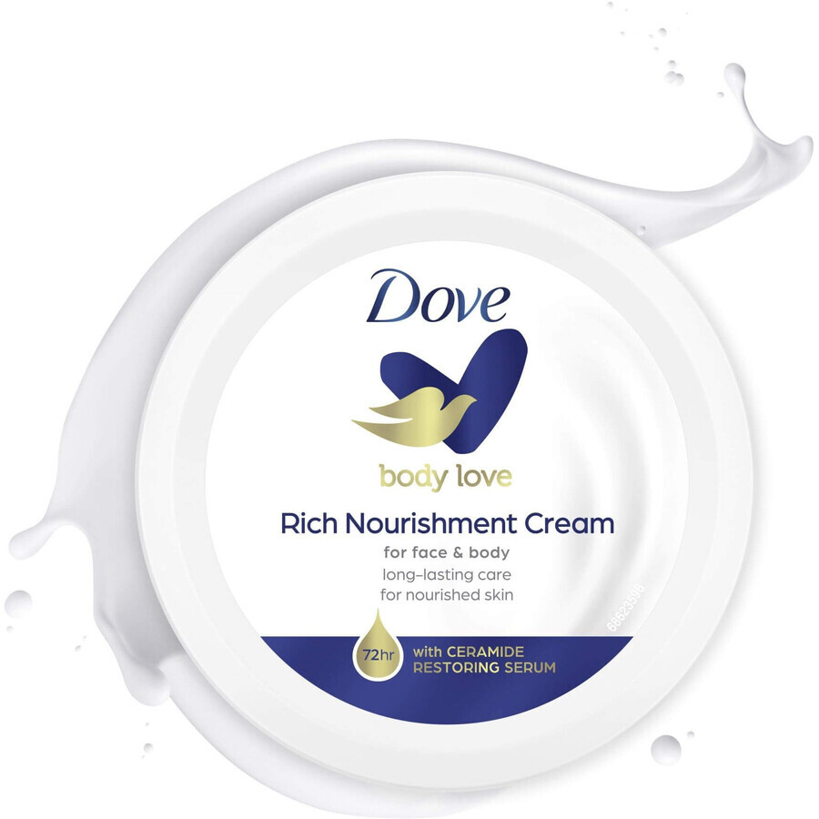 Dove Body Love crema nutriente per viso e corpo 150 ml