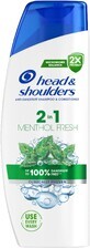 Head &amp; Shoulders Menthol Fresh 2in1, șampon și balsam anti-mătreață 330 ml