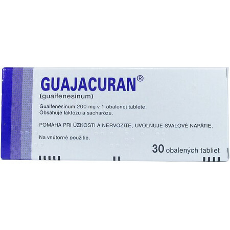 Guaiacuran 200mg, 30 comprimate