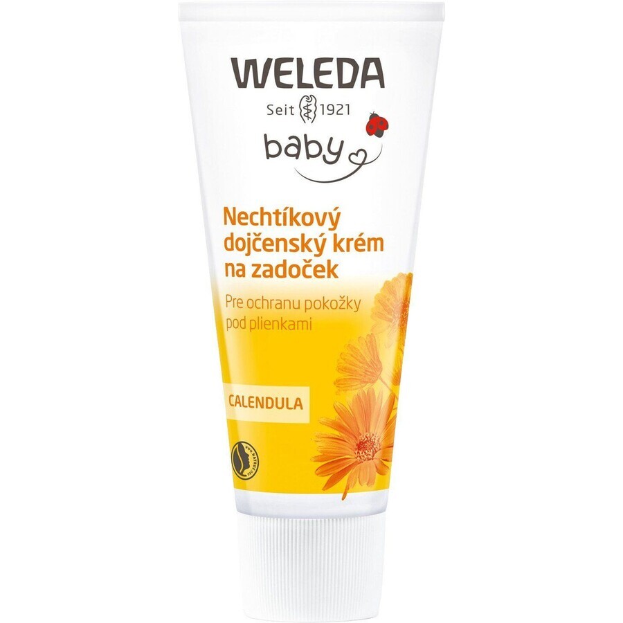 Weleda Baby Crema alla Calendula per l'eritema da pannolino, 75 ml