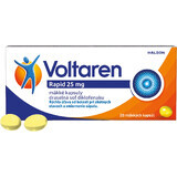 Voltaren Rapid 25 mg capsule moi pentru ameliorarea rapidă a durerii cu efect antiinflamator 20 capsule moi