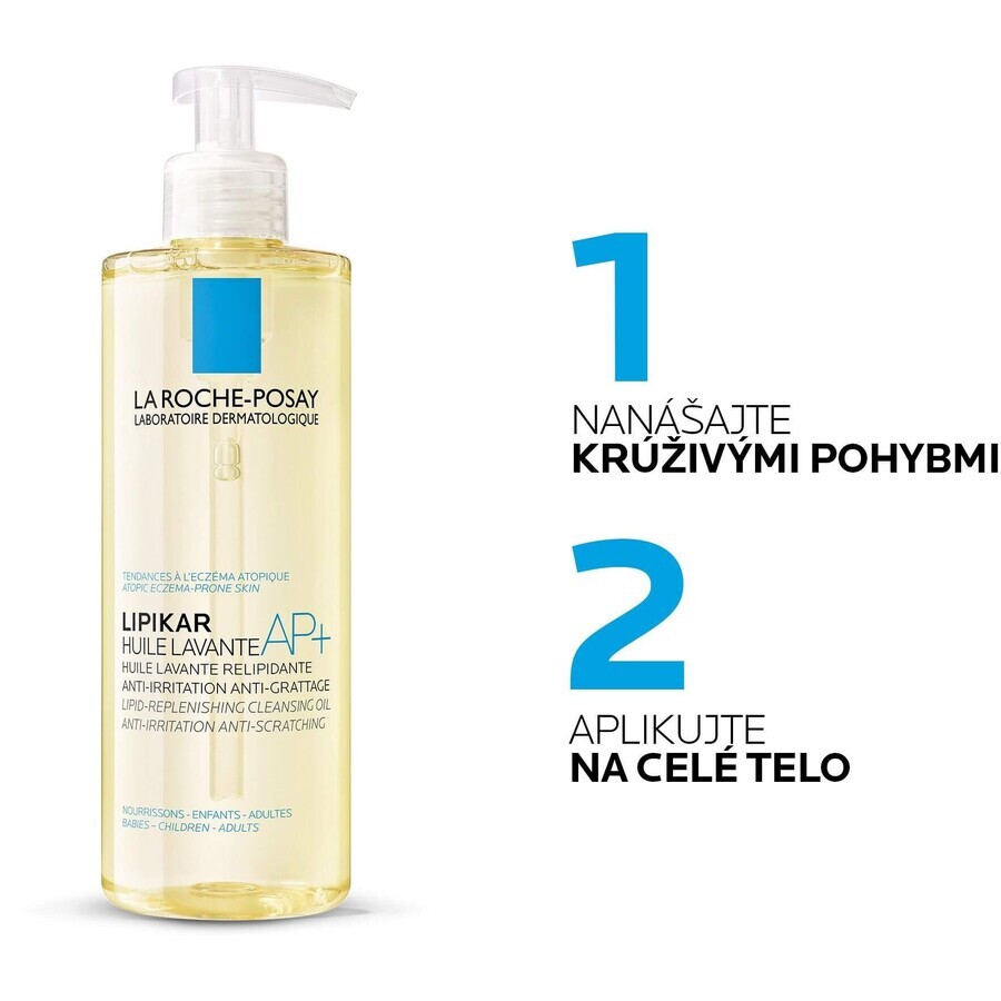 La Roche-Posay Lipikar Olio detergente AP 400 ml