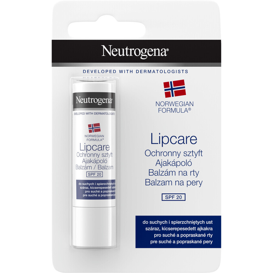 Neutrogena Baume à lèvres SPF 20, 4,8 g