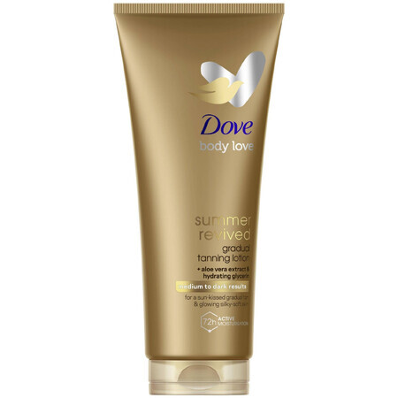 Dove Derma Spa Summer Revived Loțiune de corp colorată, închisă la culoare 200 ml