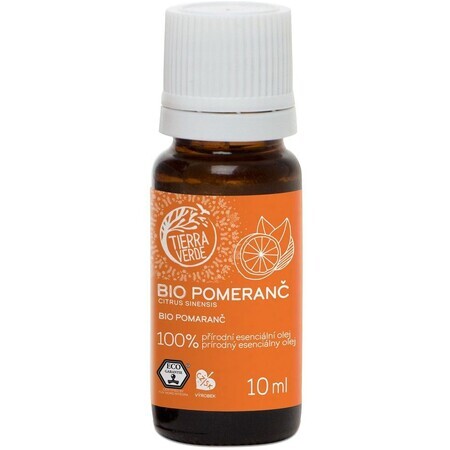 Tierra Verde Ulei esențial BIO Orange 10 ml