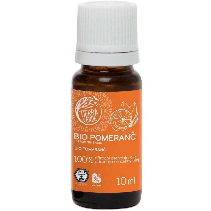 Tierra Verde Ulei esențial BIO Orange 10 ml