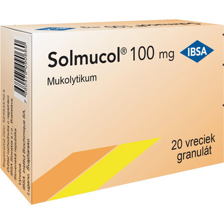 Solmucol 100 mg gránulo 20 x 5 g