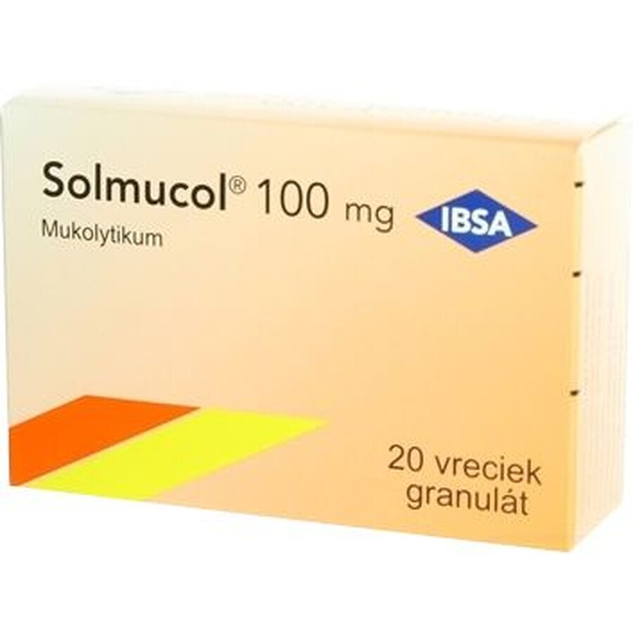 Solmucol 100 mg gránulo 20 x 5 g