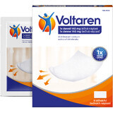 Voltaren medicated plaster 1x daily for back, muscle and joint pain 5 pieces