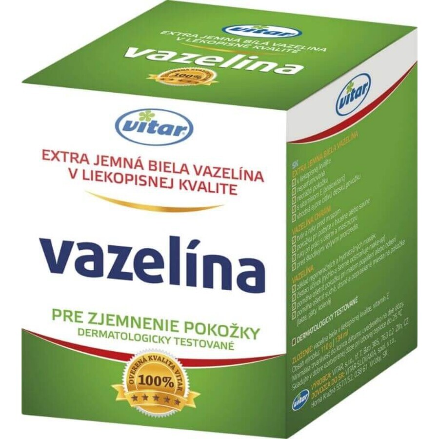 Vitar Vaselină medicală albă 400 g