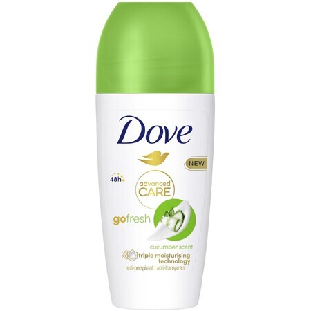 Dove Advanced Care Antiperspirant roll-on cu castravete 50 ml