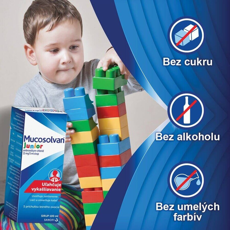 Mucosolvan ® Junior sirop 15mg/5ml 100 ml