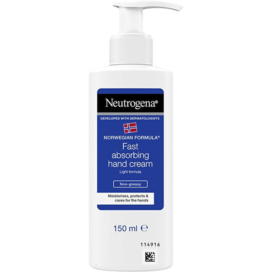 Neutrogena Crème pour les mains à absorption rapide 150 ml